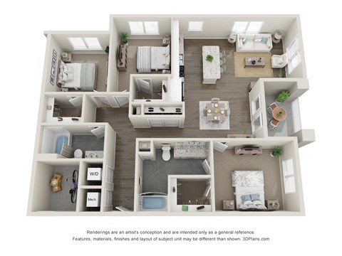 105 Sweeten Grass Hill Studio-3 Beds Apartment for Rent - Photo Gallery 9